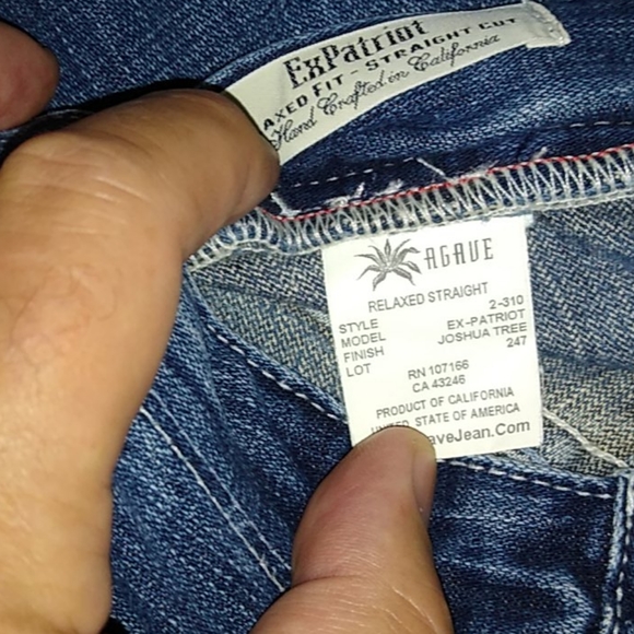 Agave Denimsmith Ex Patriot Relaxed Straight - Picture 7 of 10